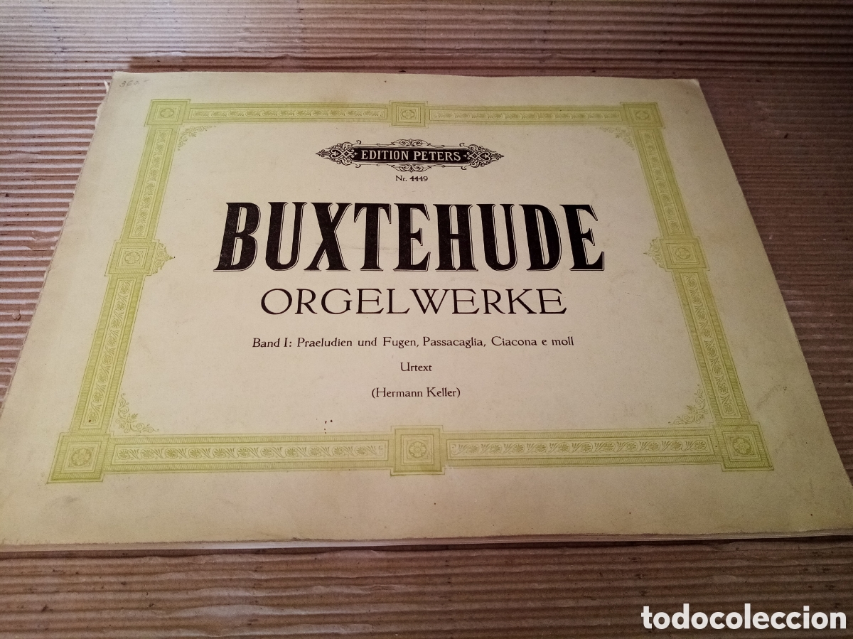 Libros de segunda mano: Buxtehude Orgel Werke - Foto 1