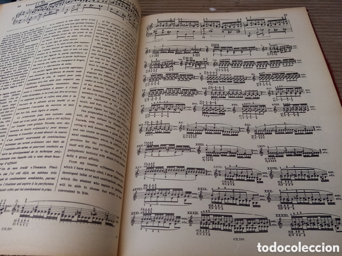 Libros de segunda mano: F. Chopin studi per pianoforte - Foto 3