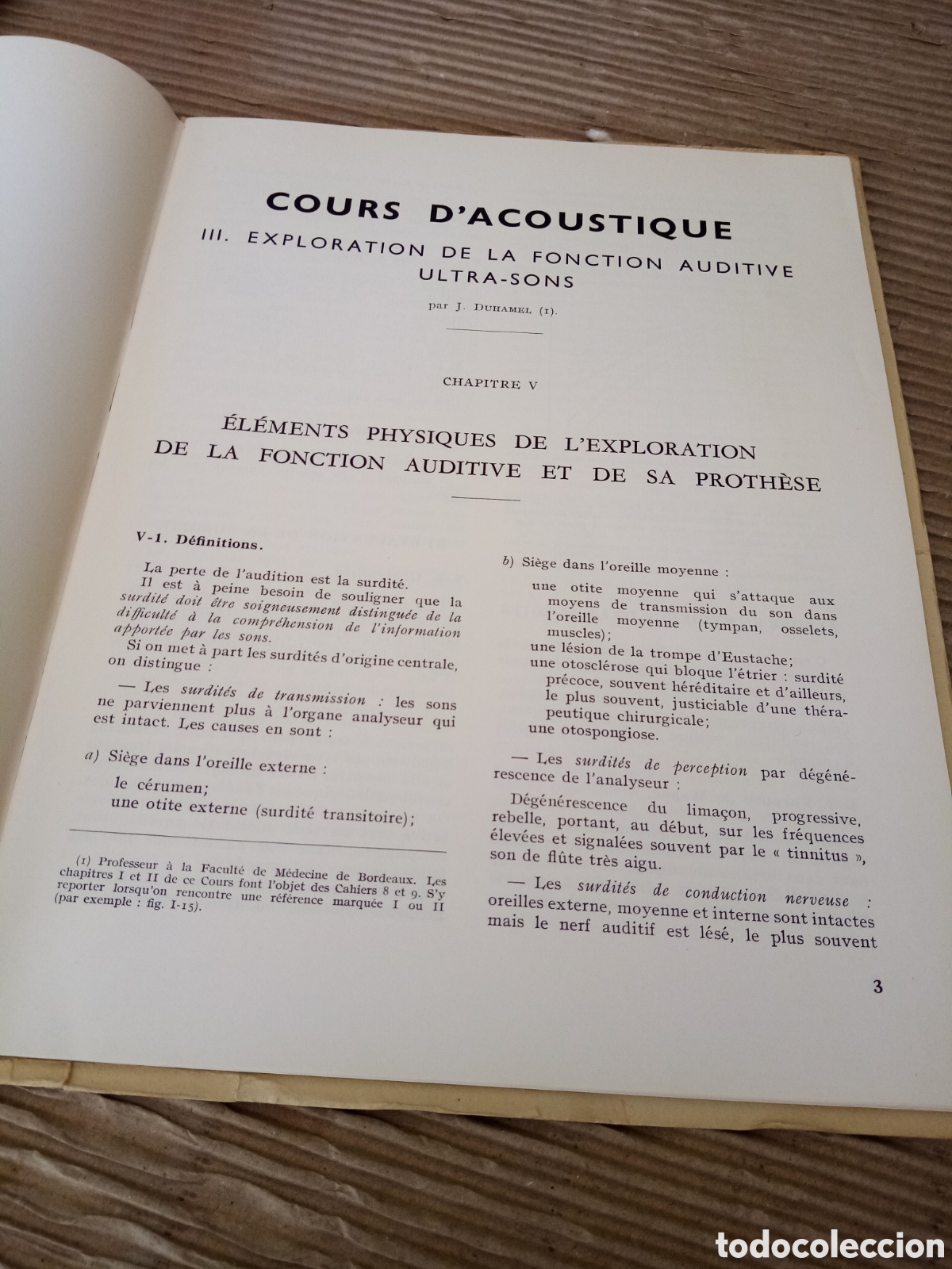 Libros de segunda mano: Cours dacoustique par J. Duhamel. 10 - Foto 4
