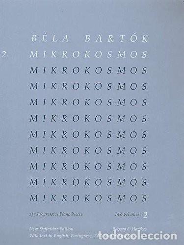 Libros de segunda mano: Mikrokosmos Vol. 2. B&eacute;la Bart&oacute;k - Foto 1