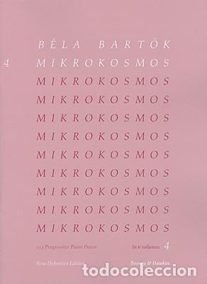 Libros de segunda mano: Mikrokosmos 4. B&eacute;la Bart&oacute;k - Foto 1