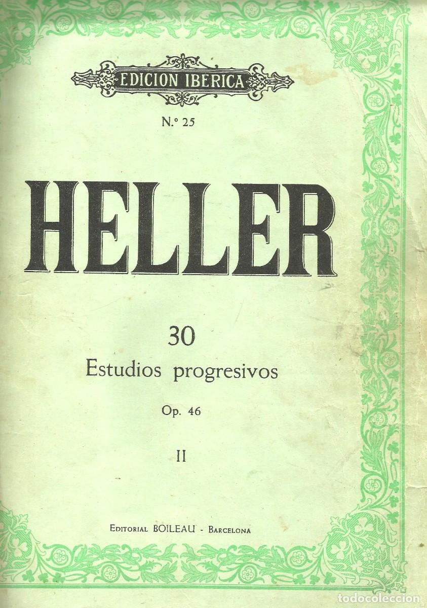 Libros de segunda mano: Estudios para piano II. Heller - Foto 1