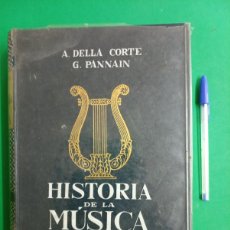 Libros de segunda mano: ANTIGUO LIBRO HISTORIA DE LA MUSICA. TOMO II. LABOR - BARCELONA 1965.