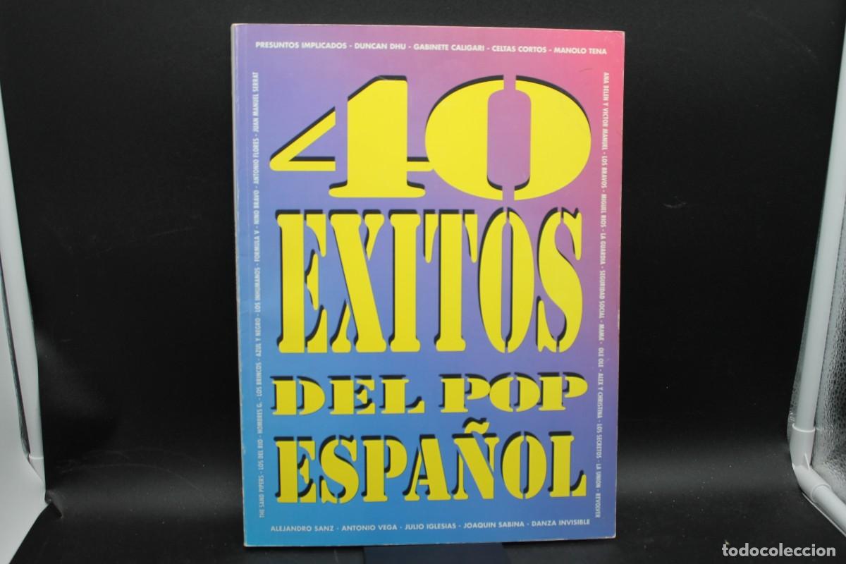 Libros de segunda mano: 40 EXITOS DEL POP ESPA&Ntilde;OL 1996 - Foto 1