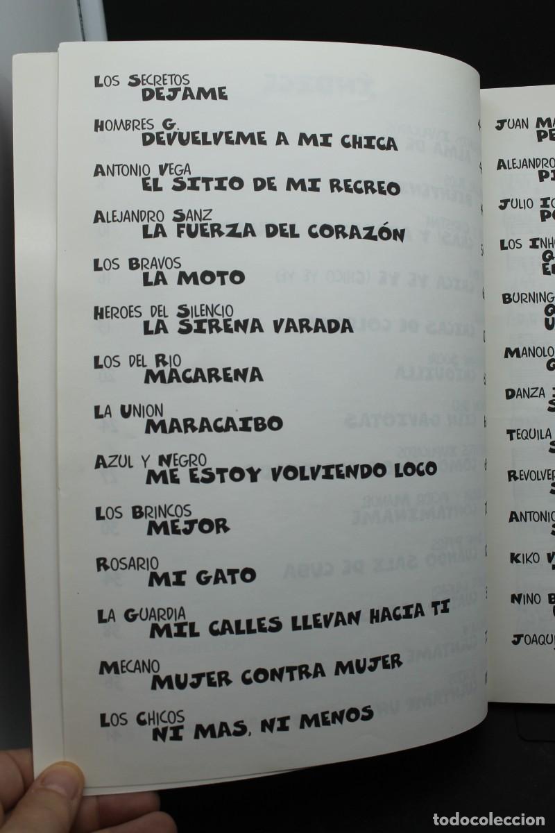 Libros de segunda mano: 40 EXITOS DEL POP ESPA&Ntilde;OL 1996 - Foto 4