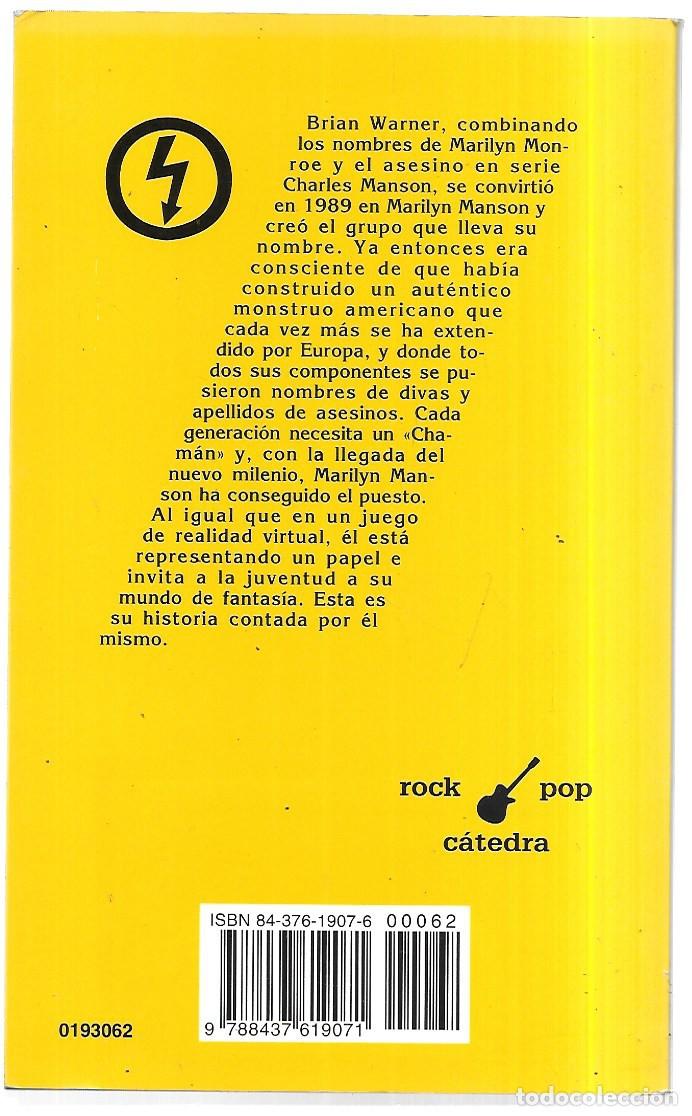 Libros de segunda mano: Chuck Weiner . Marilyn Manson . C&aacute;tedra - Foto 2