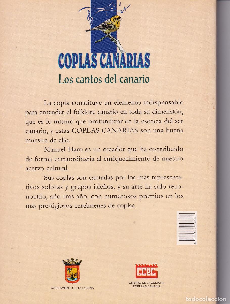 Libros de segunda mano: COPLAS CANARIAS MANUEL HARO MANZANO - Foto 4