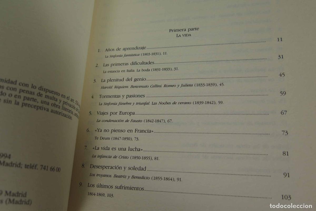 Libros de segunda mano: Hector Berlioz. BARRAUD - Foto 2