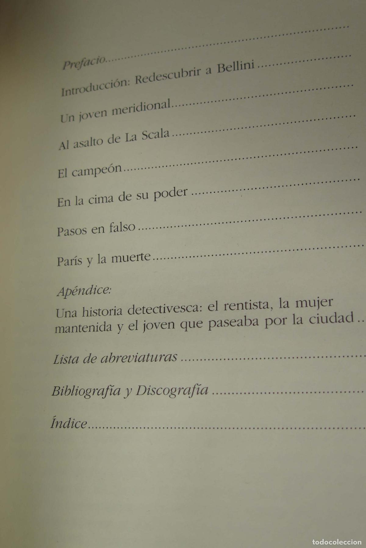 Libros de segunda mano: Vida de Bellini. John Rosselli - Foto 2