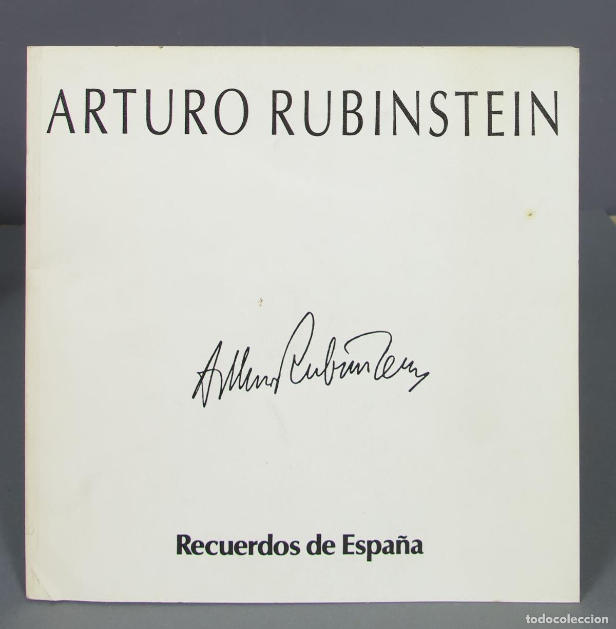Libros de segunda mano: RUBINSTEIN. RECUERDOS DE ESPA&Ntilde;A - Foto 1