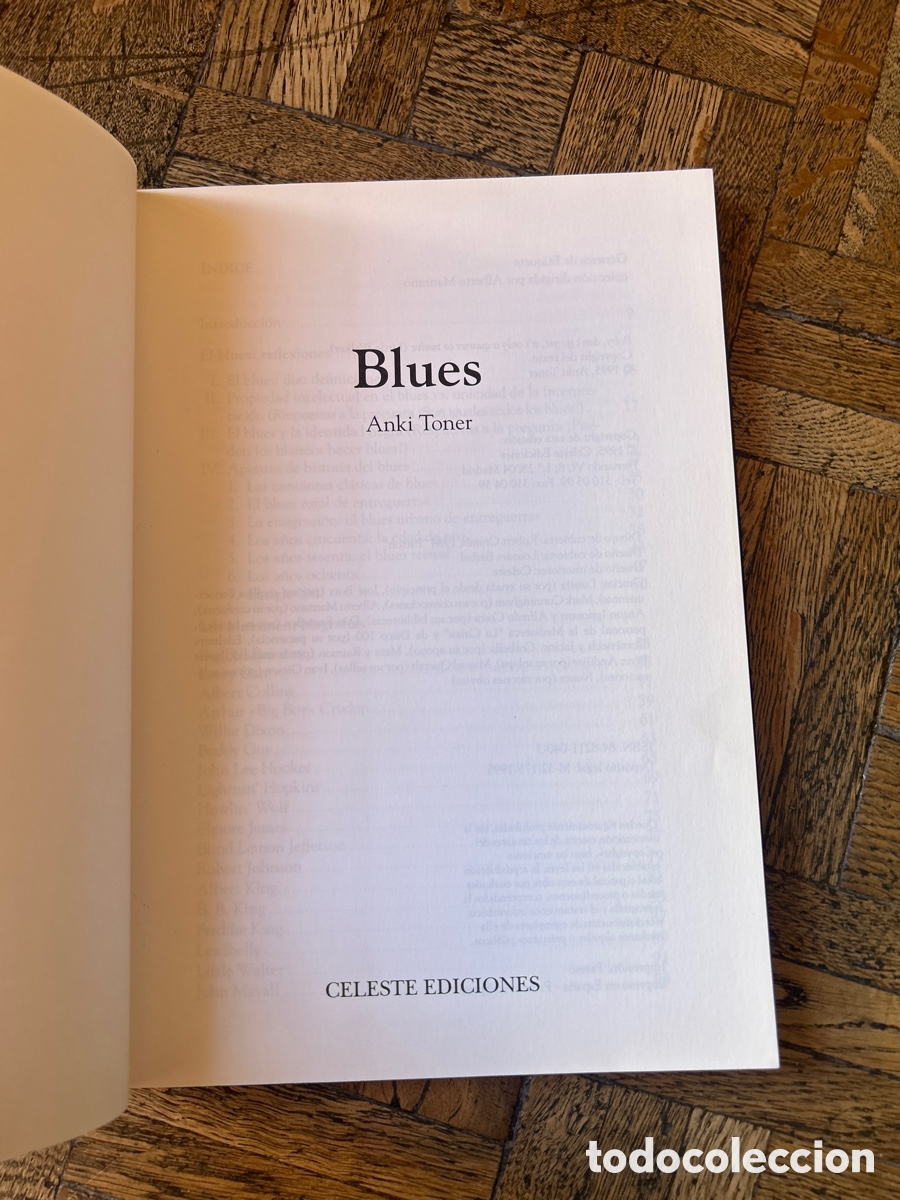 Libros de segunda mano: Blues - Anki Toner - Celeste (1995) - Foto 2