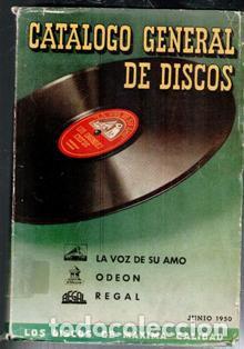 Libros de segunda mano: Cat&aacute;logo general de discos. Junio 1950 - Foto 1