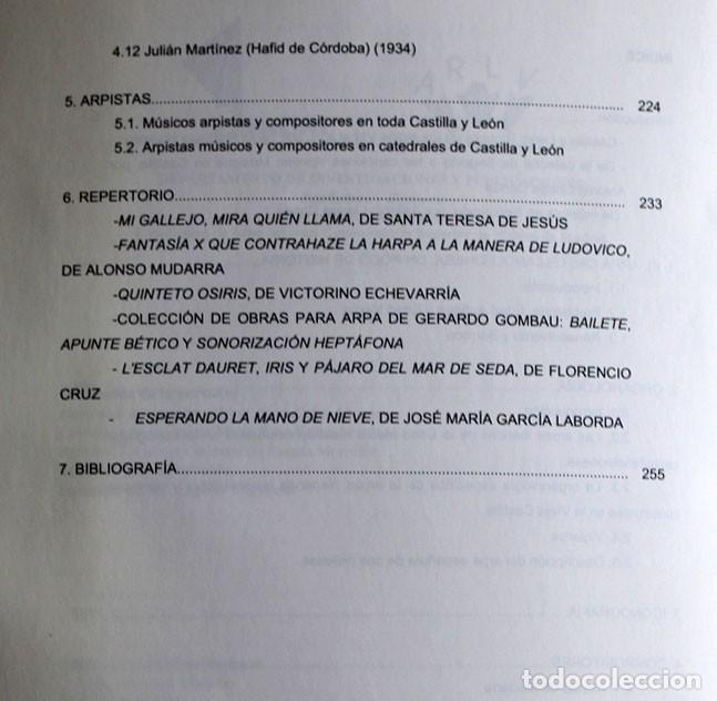 Libros de segunda mano: El arpa en Castilla y Le&oacute;n. VV. AA. - Foto 4