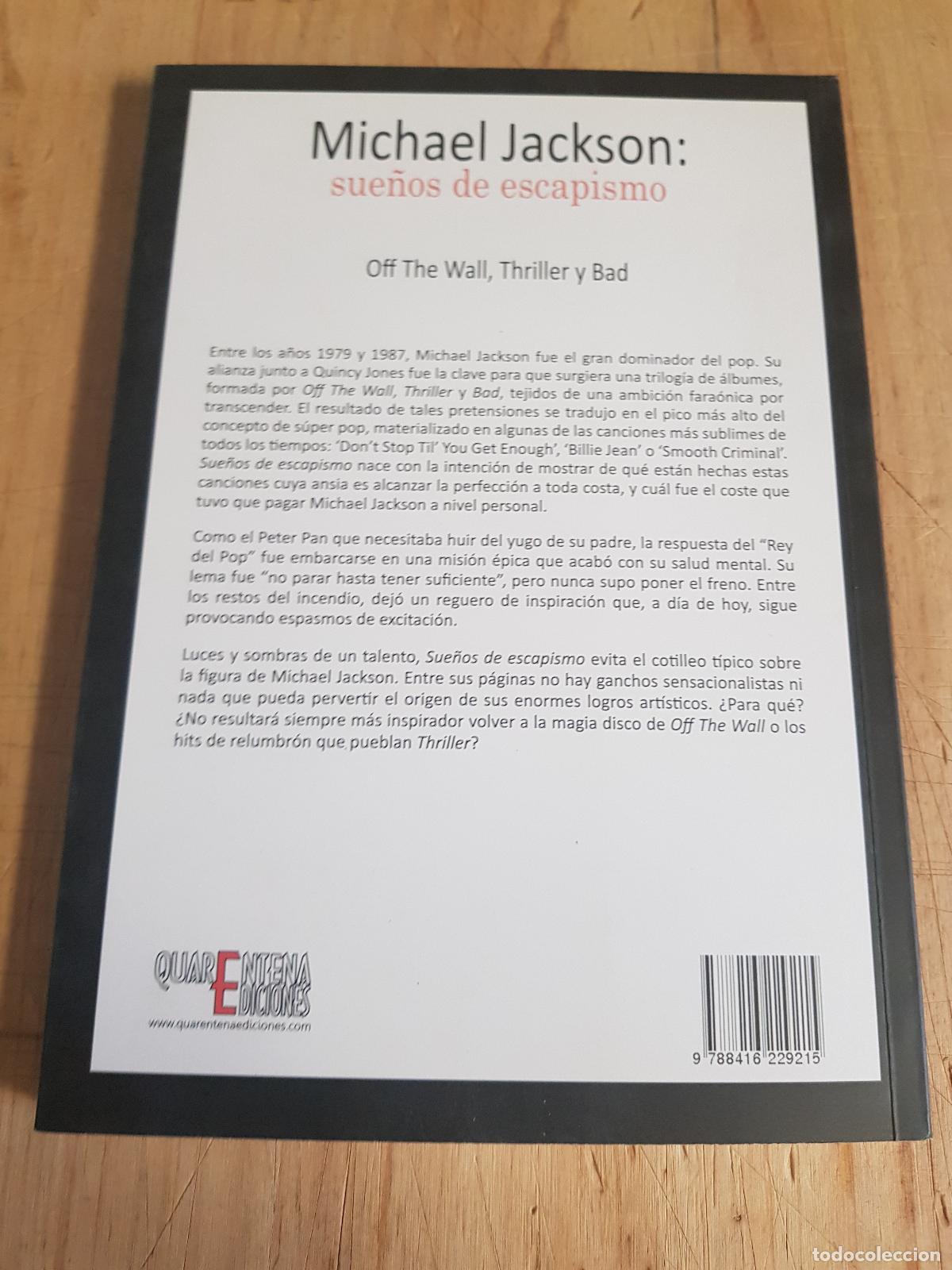 Libros de segunda mano: Michael Jackson. Sue&ntilde;os de escapismo - Marcos Gendre - Foto 3