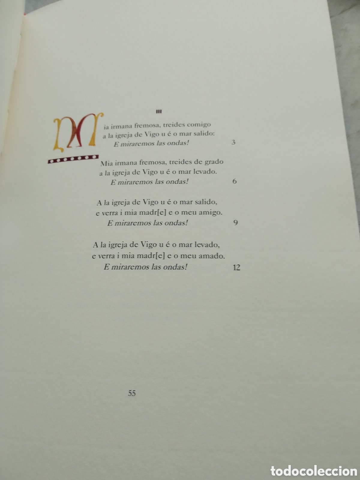 Libros de segunda mano: CANTIGAS/MART&Iacute;N CODAX (INCLUYE CD) - Foto 8