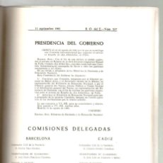 Libros de segunda mano: ATLANTIDA, MANUEL DE FALLA, PRIMERA AUDICION MUNDIAL - BARCELONA - CADIZ (1961)