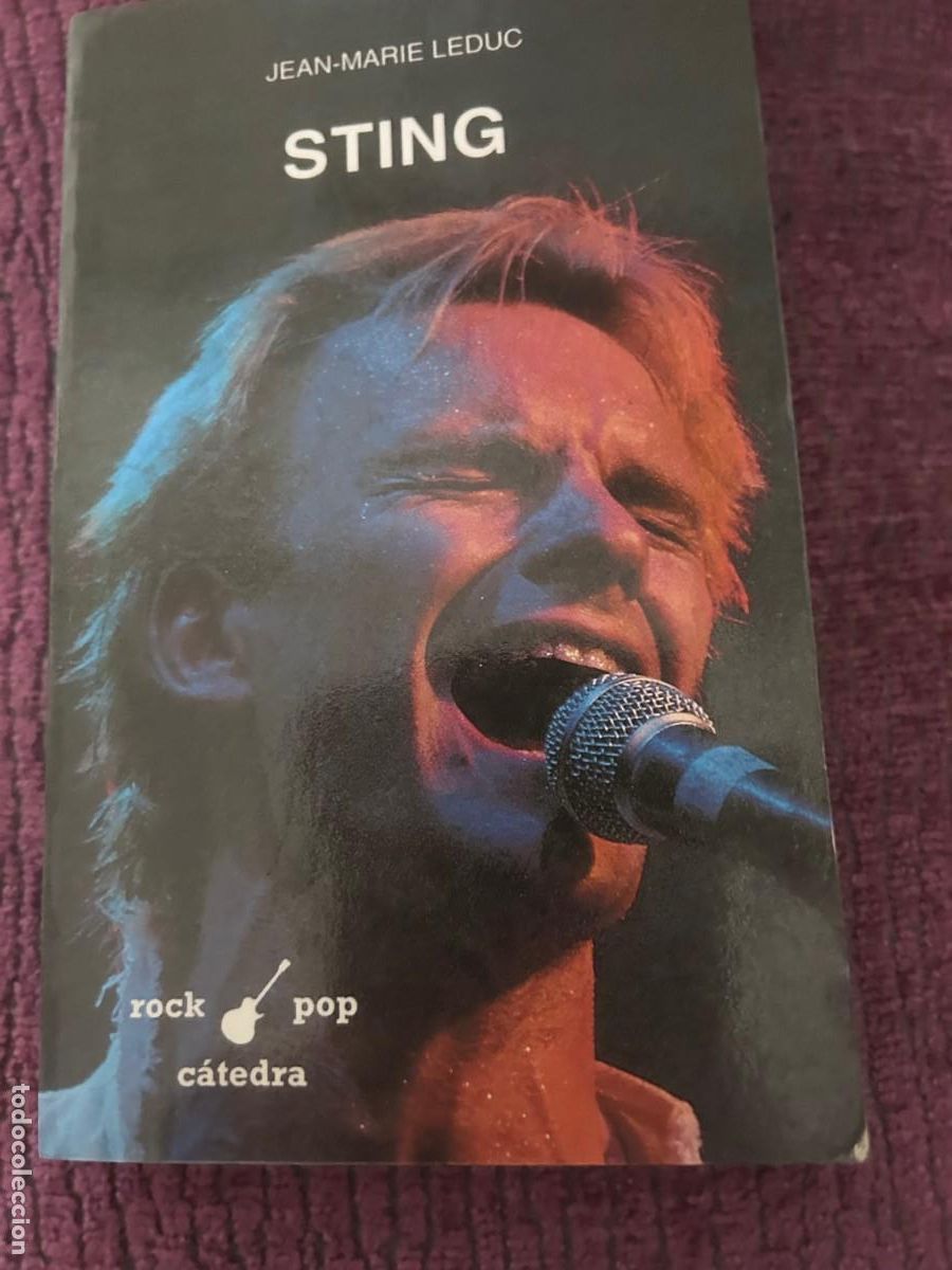 Libros de segunda mano: STING. JEAN MARIE LEDUC. - Foto 1