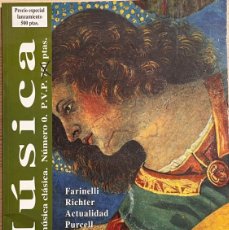 Libros de segunda mano: MÚSICA, REVISTA DE MÚSICA CLÁSICA. NÚM. 0. MAYO 1995