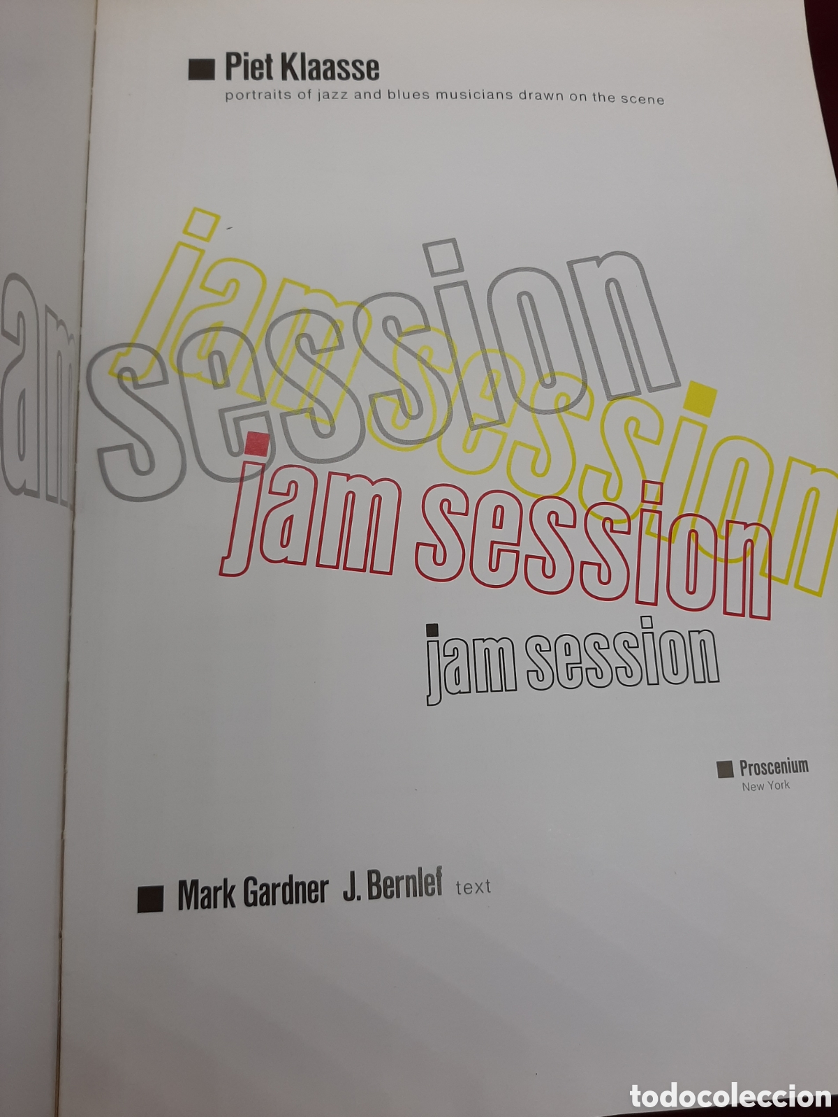 Libros de segunda mano: Jam Session. Piet Klaass, Mark Gardner. - Foto 3