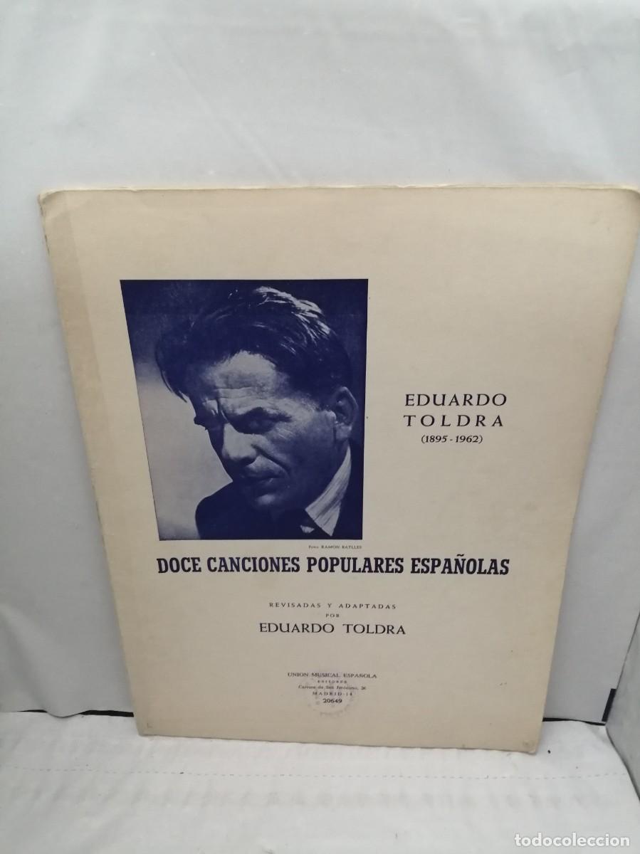 Libros de segunda mano: Doce Canciones Populares Espa&ntilde;olas - Foto 1