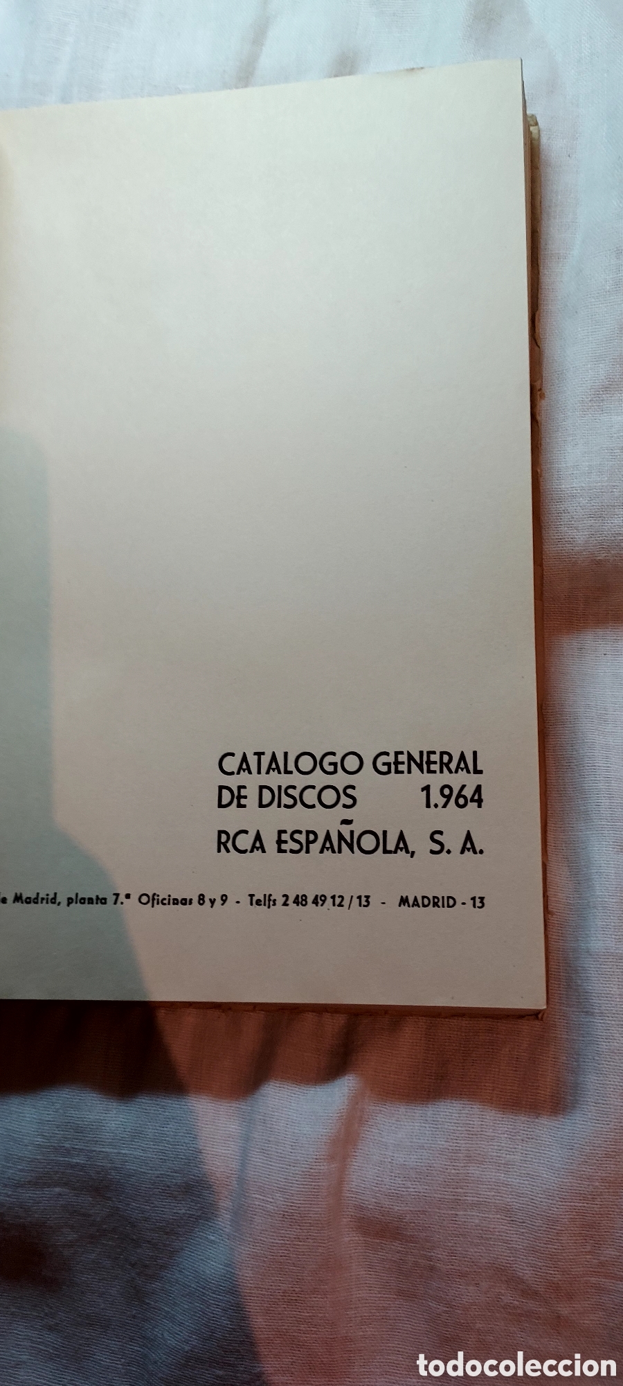 Libros de segunda mano: CATALOGO GENERAL DE DISCOS 1964.RCA VICTOR - Foto 2