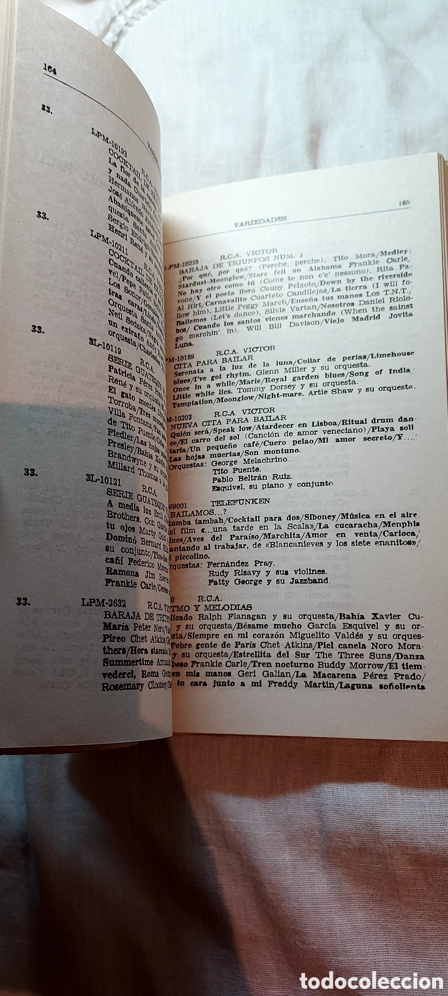 Libros de segunda mano: CATALOGO GENERAL DE DISCOS 1964.RCA VICTOR - Foto 5
