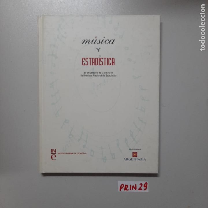 Libros de segunda mano: M&uacute;sica y estad&iacute;stica - Foto 1