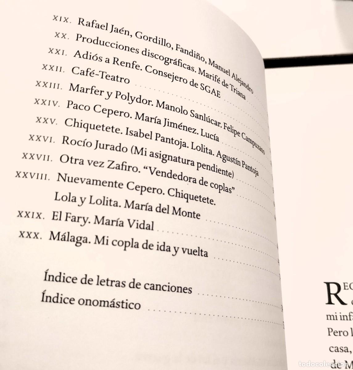 Libros de segunda mano: Ignacio Rom&aacute;n, Cr&oacute;nicas de la copla, 2006, libro - Foto 4