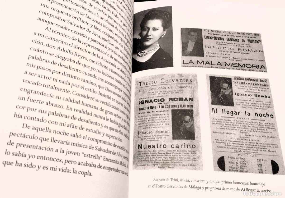 Libros de segunda mano: Ignacio Rom&aacute;n, Cr&oacute;nicas de la copla, 2006, libro - Foto 6