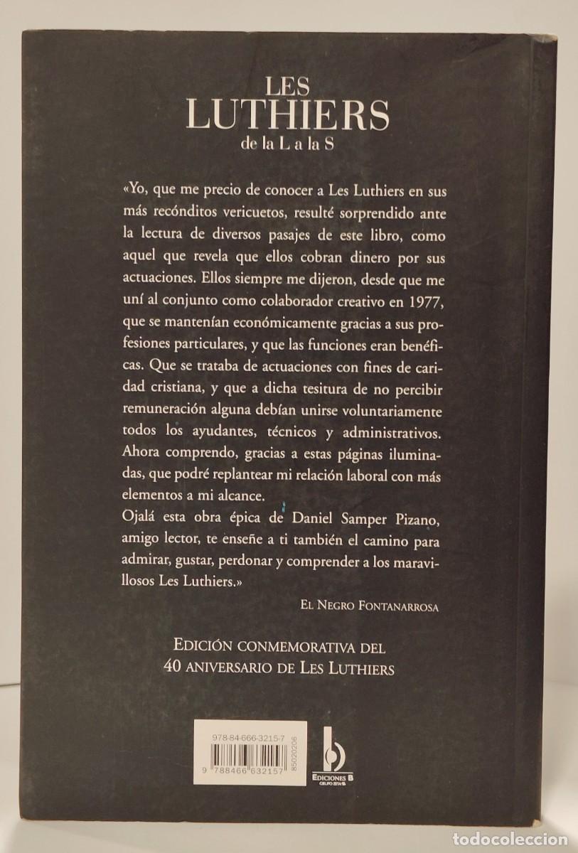 Libros de segunda mano: LES LUTHIERS de la L a la S - Daniel Samper Pizano - Foto 3