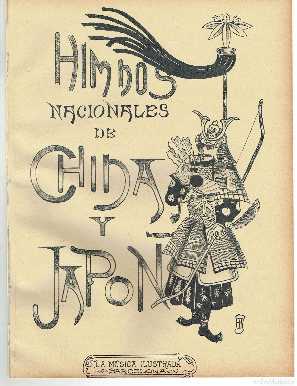 Libros de segunda mano: Himnos nacionales de China y Jap&oacute;n. (Partitura)