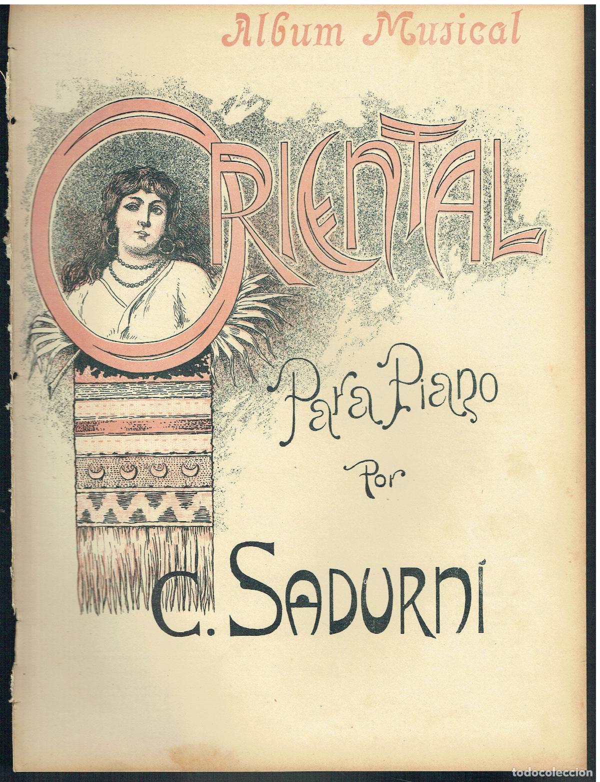 Libros de segunda mano: C. Sadurni - Oriental. (Partitura)