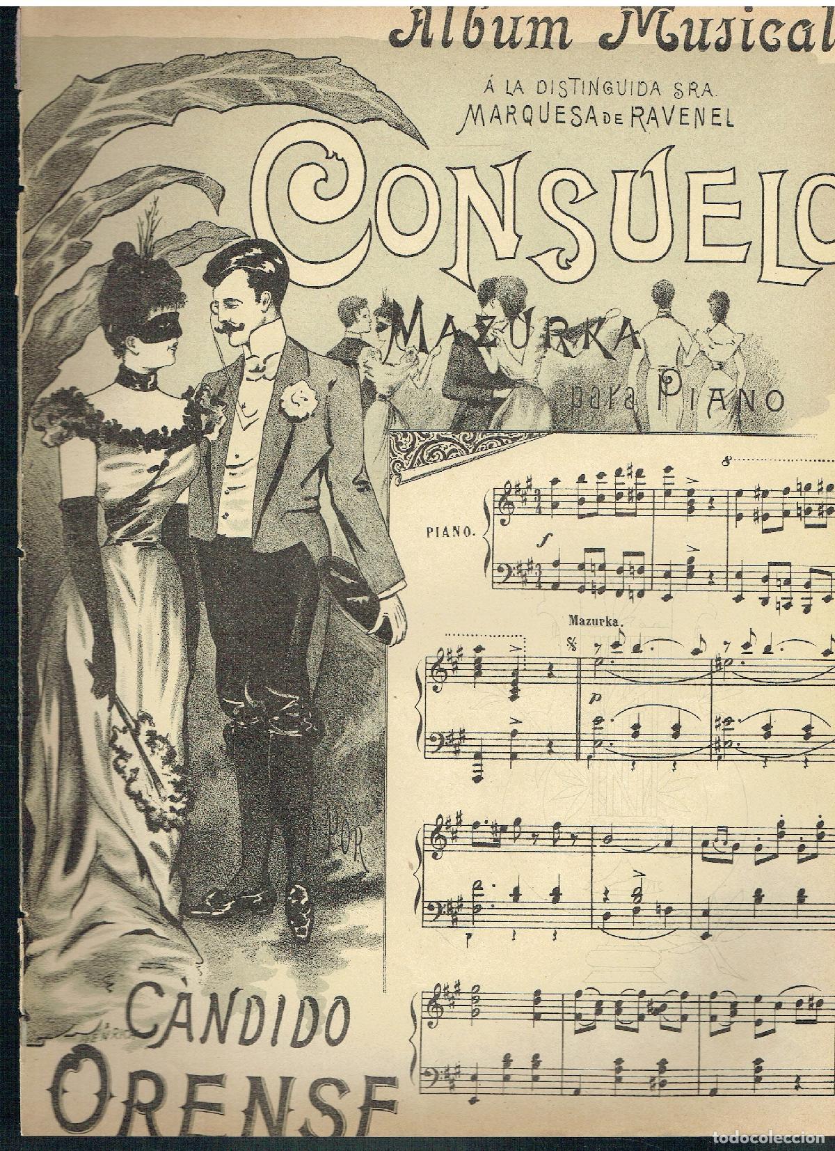 Gebrauchte B&uuml;cher: C&aacute;ndido Orense - Consuelo. (Partitura)