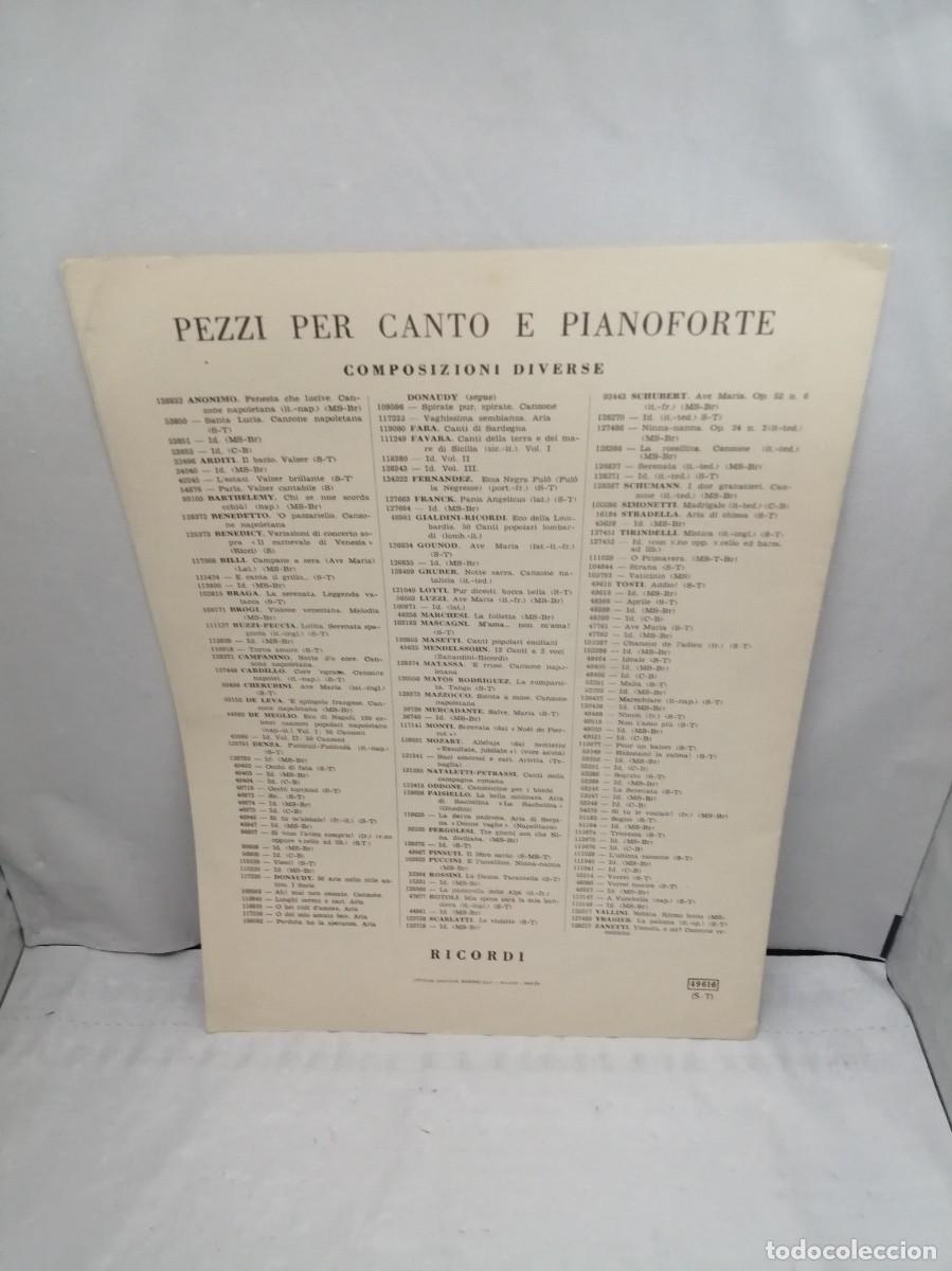 Libros de segunda mano: Addio! (Addio). Melod&iacute;a per canto e pianoforte - Foto 2