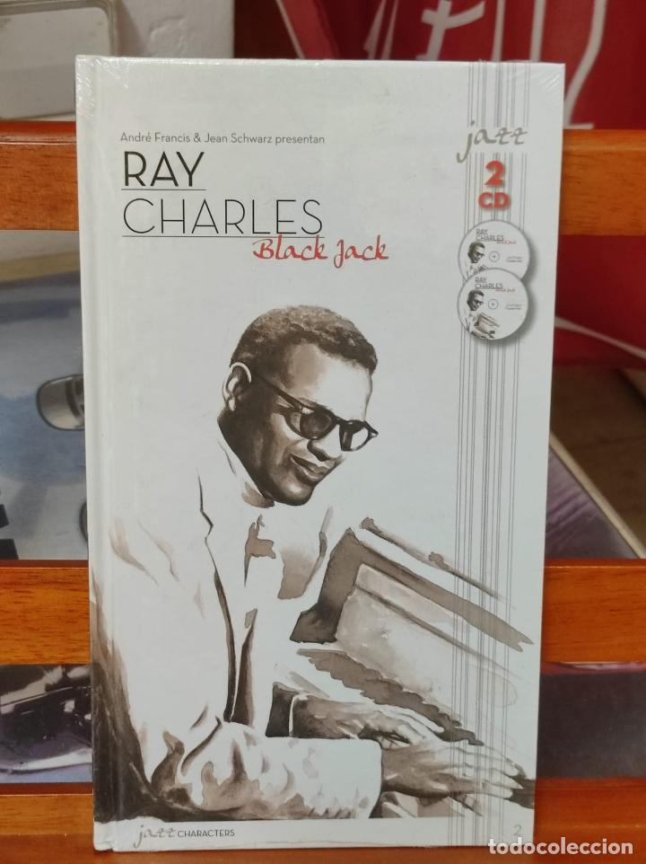 Libros de segunda mano: RAY CHARLES - Black Jack - (libro + 2 Cds) (TC1068AD) - Foto 1