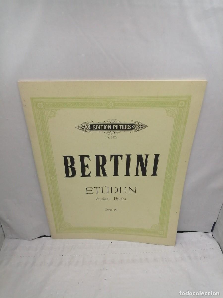 Second hand books: BERTINI: Et&uuml;den, Studies, Etudes. Op. 29 (Edition Peters Nr. 182a)