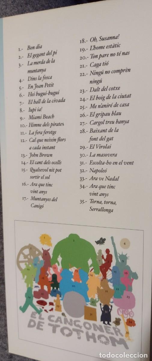 Libros de segunda mano: EL CAN&Ccedil;ONER DE TOTHOM, text dAlbert Puig. - Foto 5