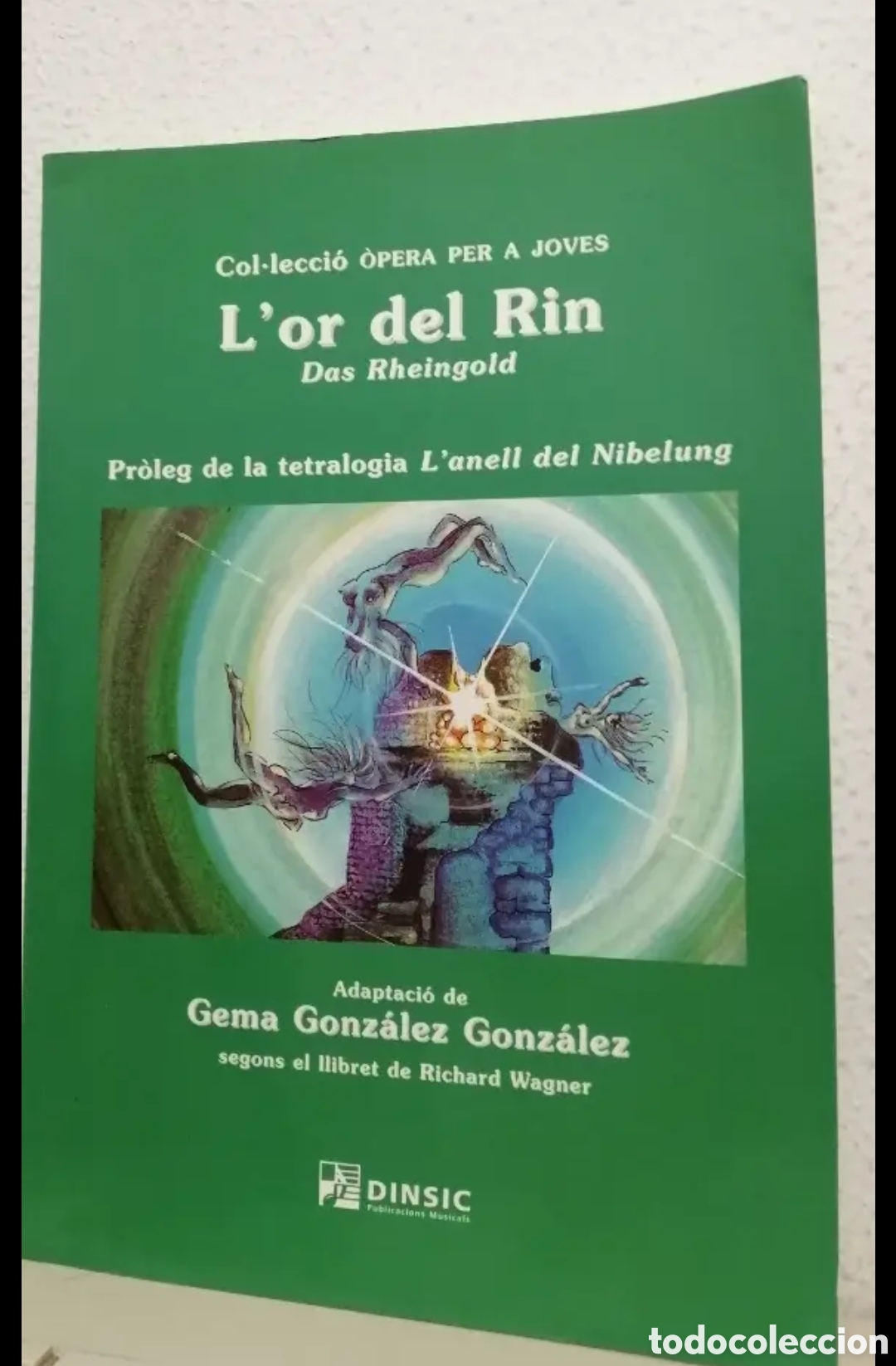 Libros de segunda mano: Lor del Rin. &Ograve;pera + Conte + 2 Cds Wagner - Foto 1