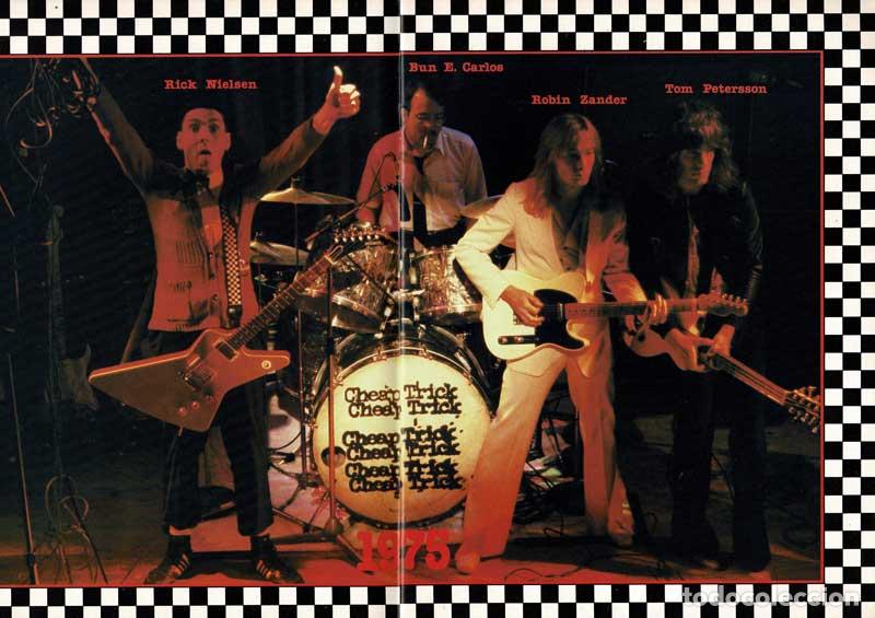 Libros de segunda mano: Cheap Trick 1979 Tour. Programa gira - Foto 3