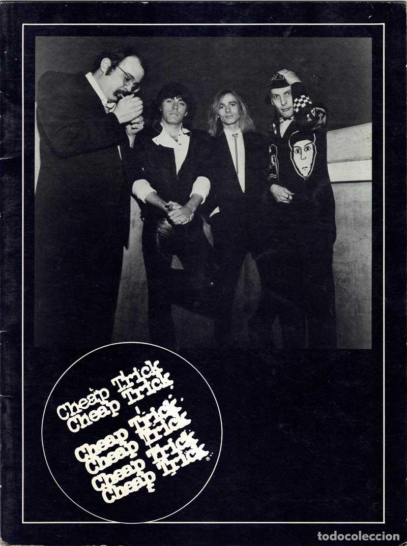 Libros de segunda mano: Cheap Trick 1979 Tour. Programa gira - Foto 1