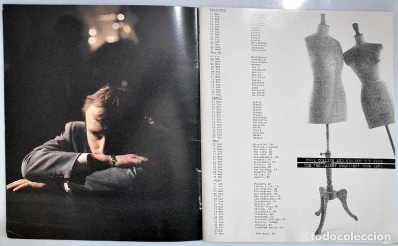 Libros de segunda mano: Phil Collins. The No Jacket Required Tour 85. Programa gira - Foto 2