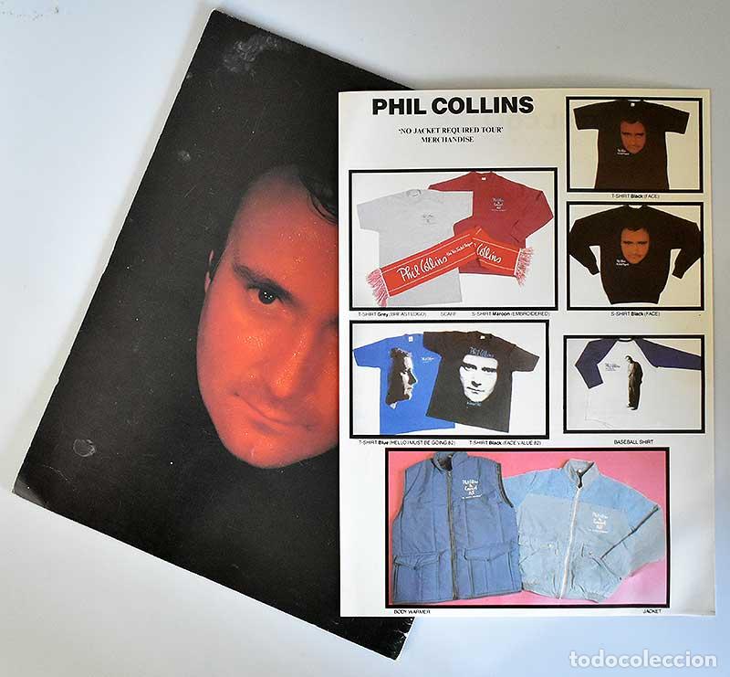 Libros de segunda mano: Phil Collins. The No Jacket Required Tour 85. Programa gira - Foto 5