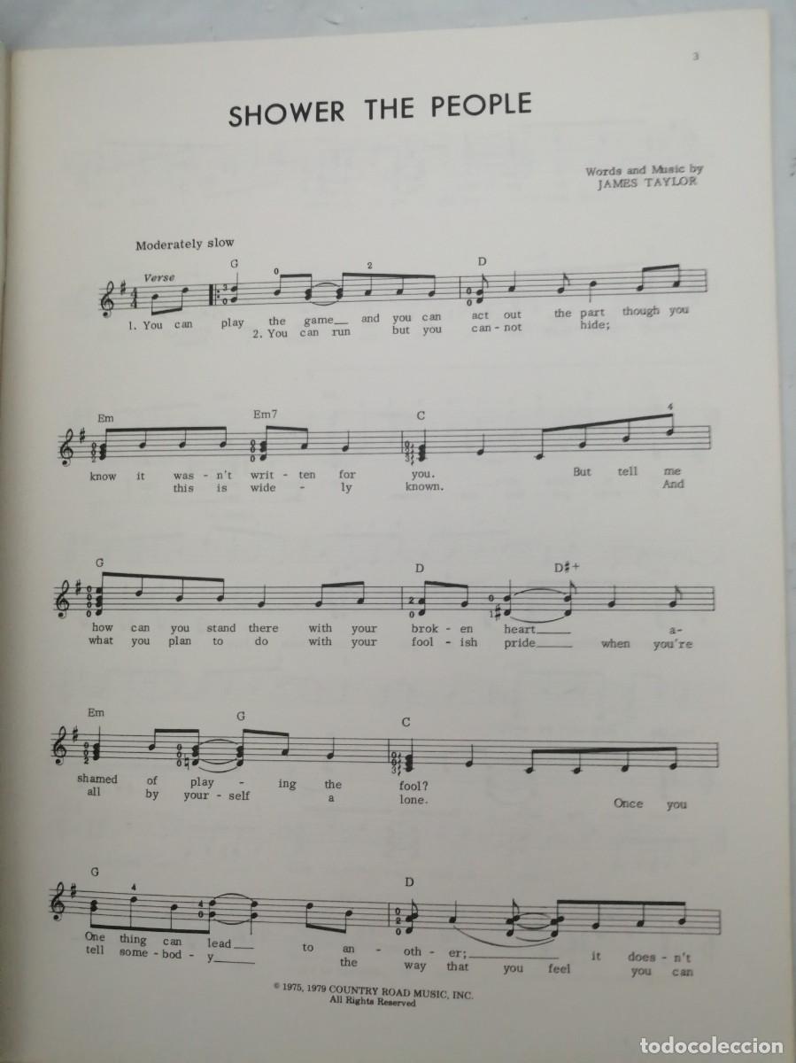 Libros de segunda mano: James Taylor: GUITAR - Foto 3