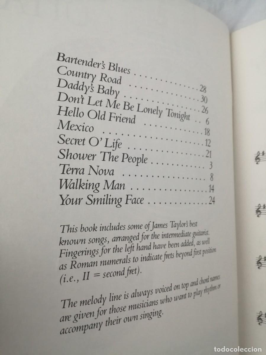 Libros de segunda mano: James Taylor: GUITAR - Foto 4
