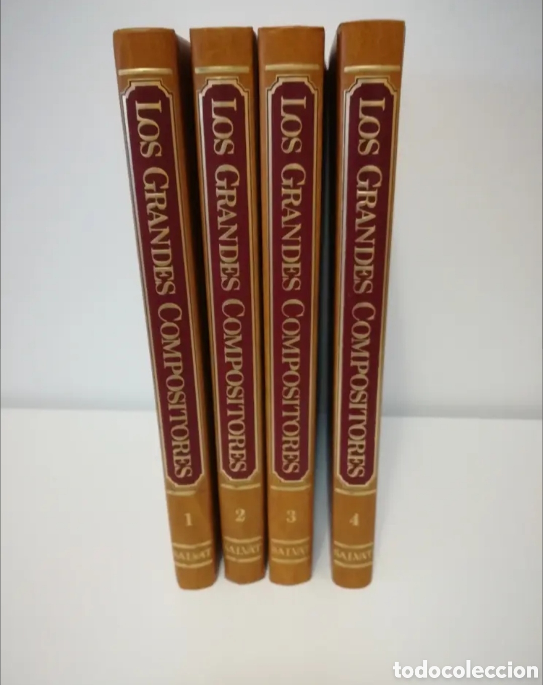 Libros de segunda mano: ENCICLOPEDIA SALVAT &rdquo;LOS GRANDES COMPOSITORES&rdquo;