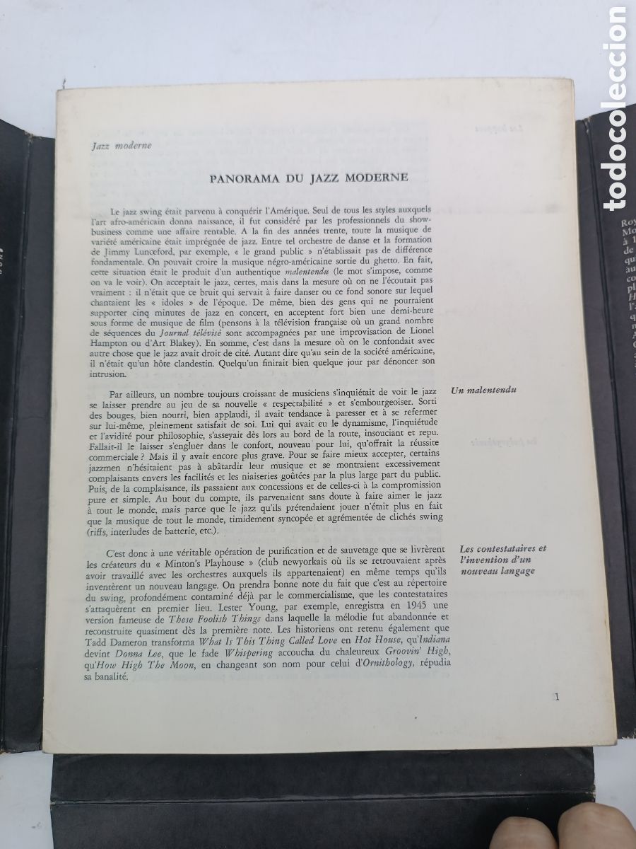 Libros de segunda mano: Jazz classique moderne 1971 - Foto 3