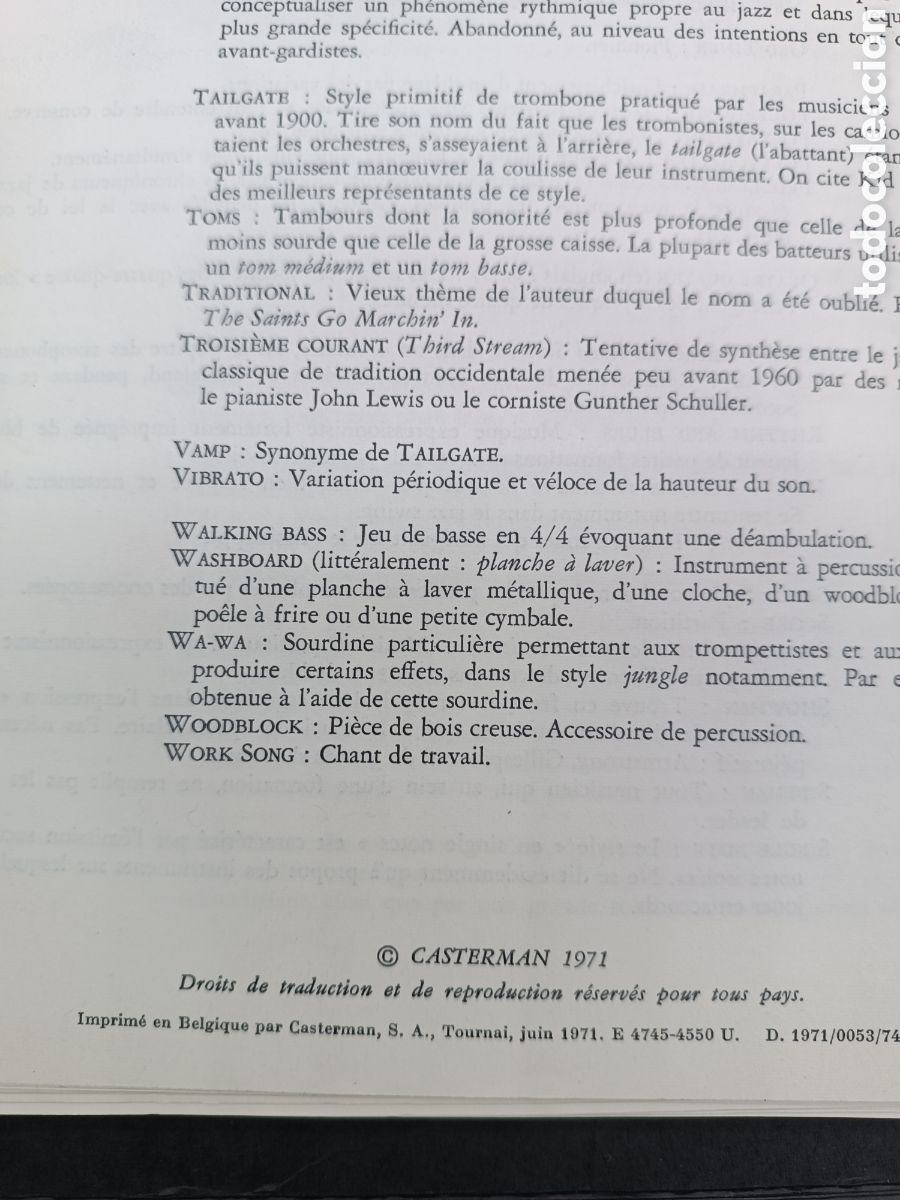 Libros de segunda mano: Jazz classique moderne 1971 - Foto 9