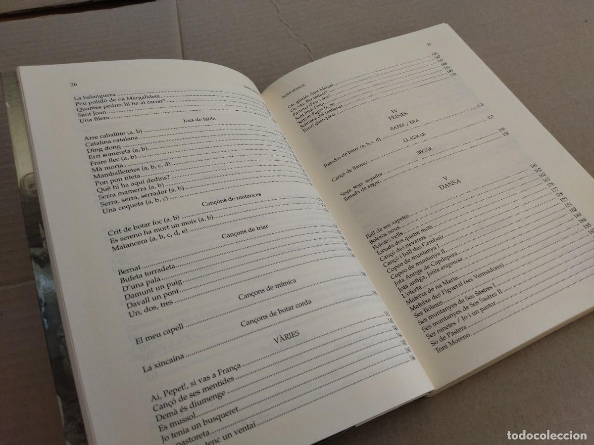 Libros de segunda mano: LA CAN&Ccedil;O TRADICIONAL A CAPDEPERA. MALLORCA, 2003. - Foto 8
