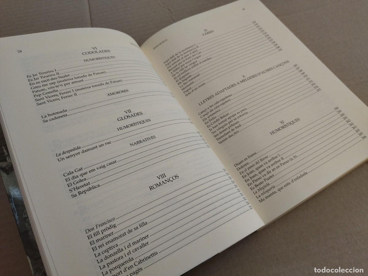 Libros de segunda mano: LA CAN&Ccedil;O TRADICIONAL A CAPDEPERA. MALLORCA, 2003. - Foto 9