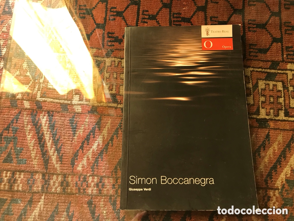 Libros de segunda mano: Simon Boccanegra. Teatro Real. &Oacute;pera. Giuseppe Verdi. - Foto 1